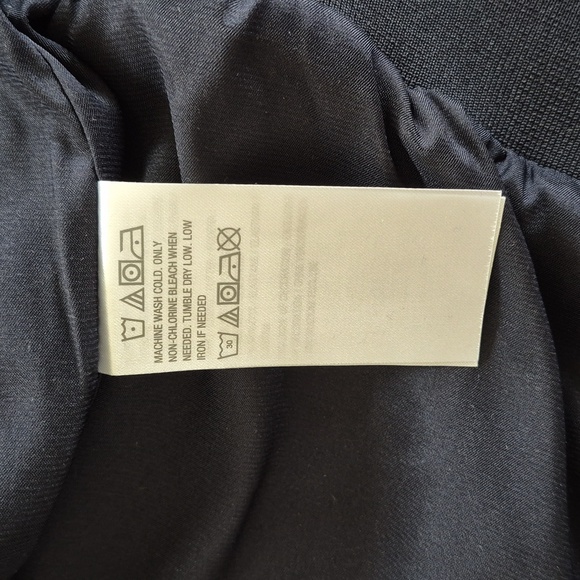 Susan Graver Navy Bomber Jacket with Multicolor Floral Print - Picture 6 of 8